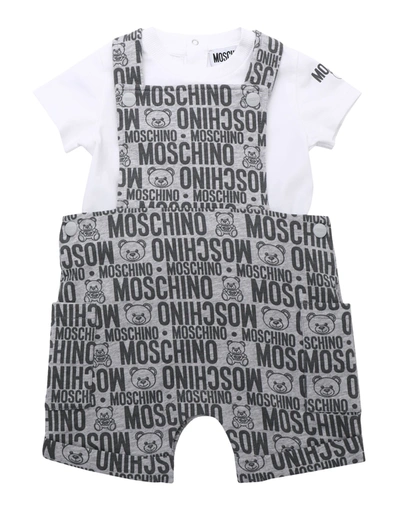 Shop Moschino Baby Sets In White
