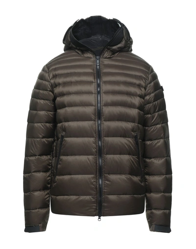 Shop Ai Riders On The Storm Down Jackets In Military Green
