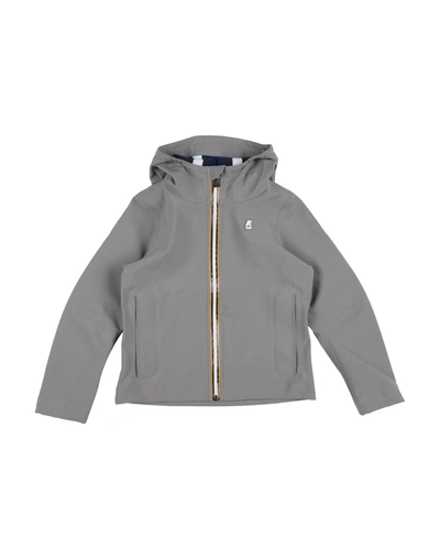 Shop K-way Jackets In Grey