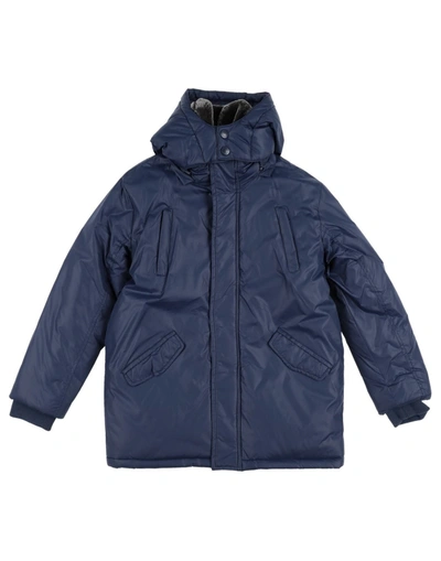 Shop Harmont & Blaine Man Jacket Midnight Blue Size 8 Polyamide