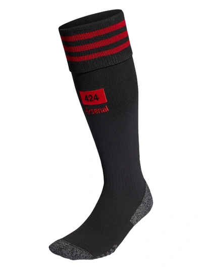 Shop Adidas Originals X Arsenal X 424 Socks, Black