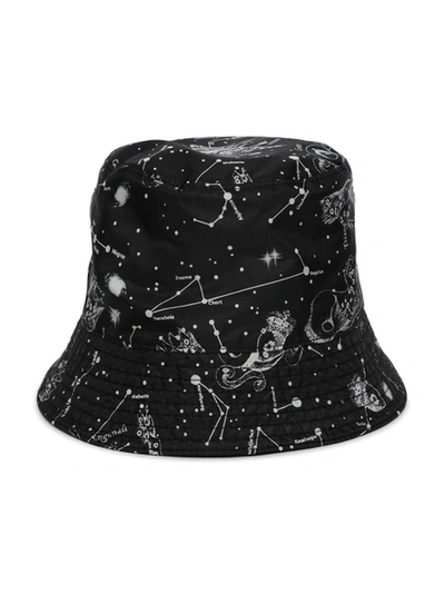 Shop Valentino Reversible Cosmos Print Bucket Hat