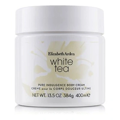 Shop Elizabeth Arden Ladies White Tea Pure Indulgence Body Cream 13.5 oz Bath & Body 085805557355