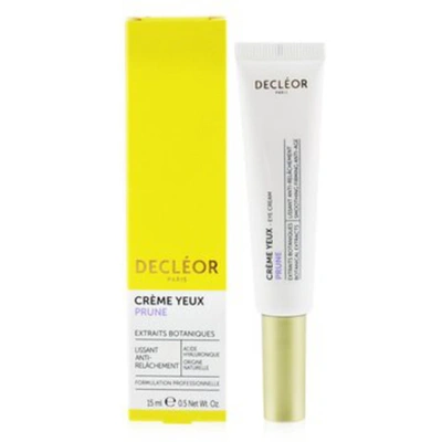 Shop Decleor Unisex Plum Eye Cream 0.5 oz Skin Care 3395019884985 In Cream / Dark / Plum
