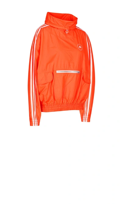 Shop Stella Mccartney Women's Orange Polyester Outerwear Jacket