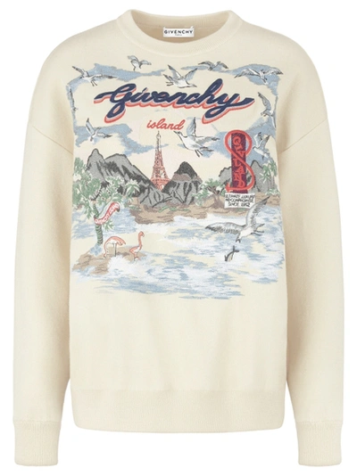 Shop Givenchy Ivory Island Sweatshirt