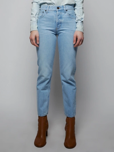 Shop Saint Laurent Authentic Straight Jeans