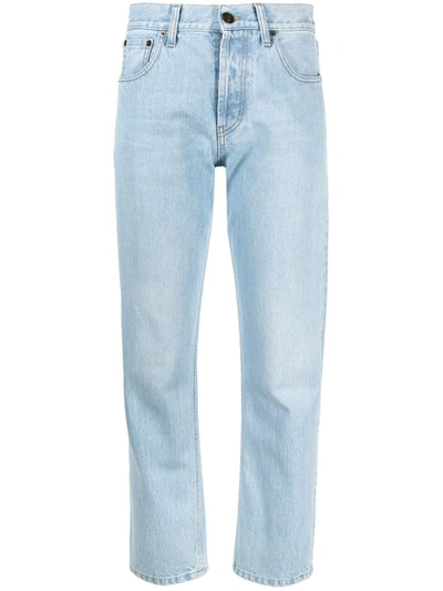 Shop Saint Laurent Authentic Straight Jeans