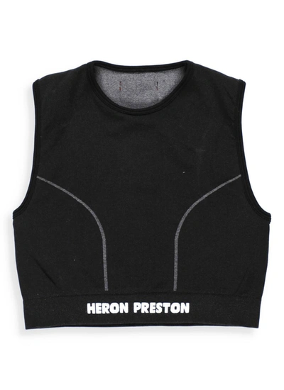 Shop Heron Preston Top Black
