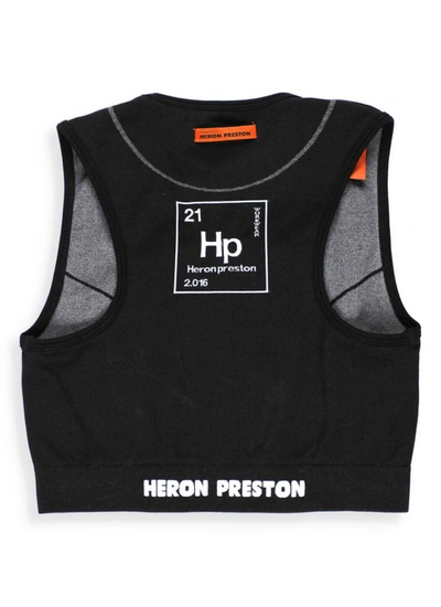 Shop Heron Preston Top Black