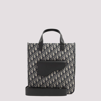 Shop Dior Homme Saddle Tote Bag In Multi