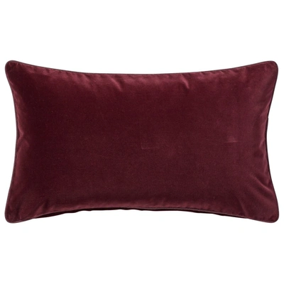 Shop Oka Plain Velvet Pillow Cover - Rioja - 23.5in