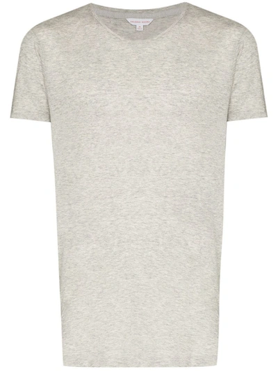 Shop Orlebar Brown Grey Classic T-shirt