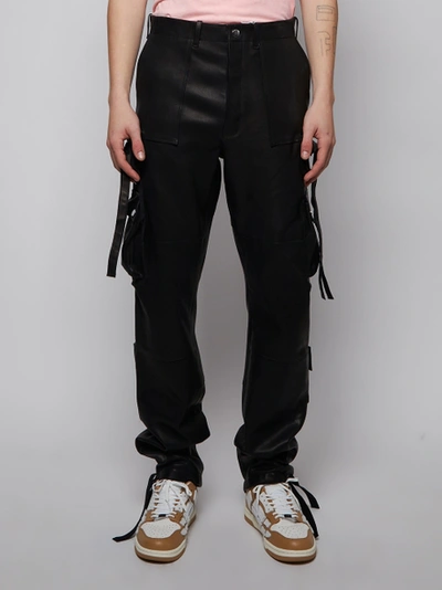 Shop Amiri Leather Tactical Pant
