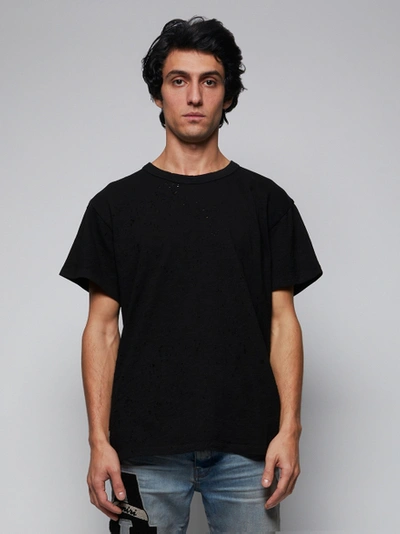 Shop Amiri Shotgun T-shirt, Black