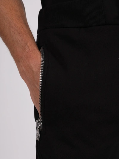 Shop Balmain Patch Detail Track Pants
