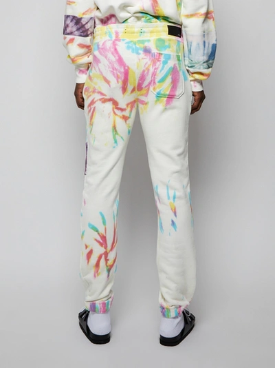 Shop Amiri Tie Dye Art Patch Sweatpant