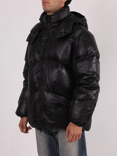 Shop Mastermind Japan X Rocky Mountains High Neck Puffer Jacket, Black