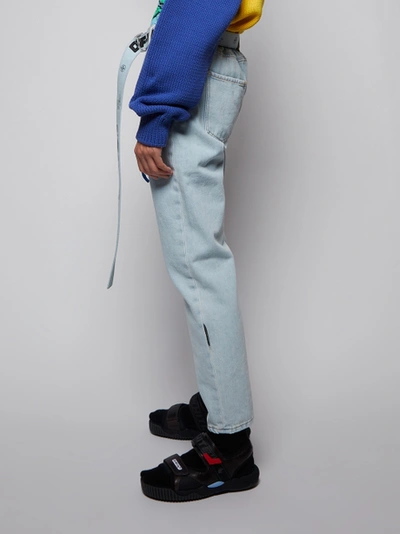 Shop Off-white Slim Low Crotch Jean, Light Blue
