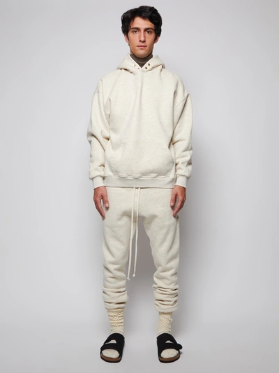 Shop Fear Of God The Vintage Hoodie, Cream Heather