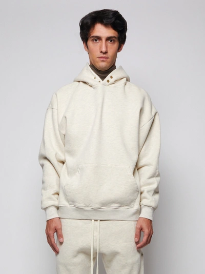 Shop Fear Of God The Vintage Hoodie, Cream Heather