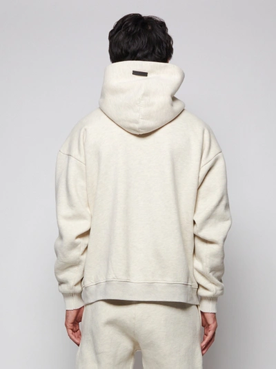 Shop Fear Of God The Vintage Hoodie, Cream Heather