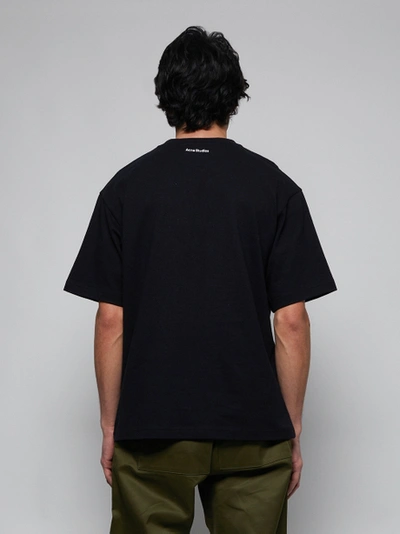 Shop Acne Studios Beni Bischof Print T-shirt, Black