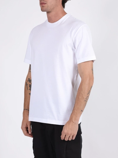 Shop Acne Studios Classic Plain T-shirt Optic White