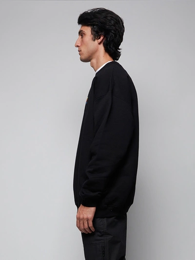 Shop Vetements Think Differently Sweatshirt, Black