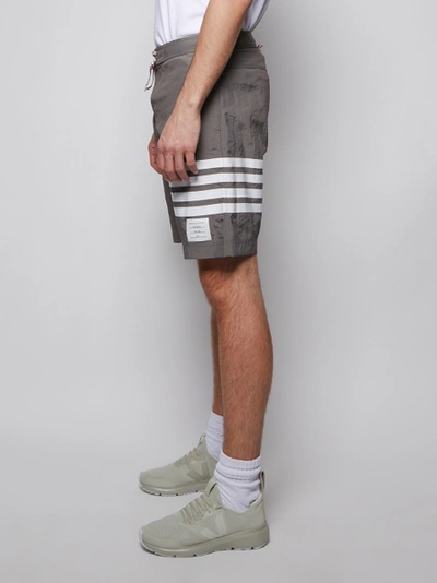 Shop Thom Browne Classic 4-bar Board Short,