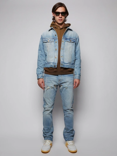 Shop Fear Of God 7th Collection Denim Pant 5 Year Indigo Vintage Wash