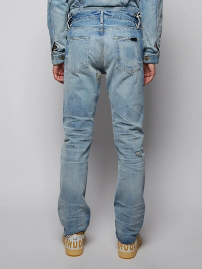 Shop Fear Of God 7th Collection Denim Pant 5 Year Indigo Vintage Wash