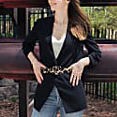 Beltbe Mini Square Buckle Belt - Giraffe In Buckle