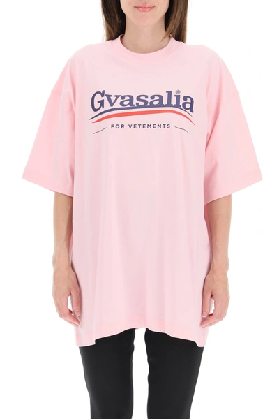 Shop Vetements Gvasalia For  T-shirt In Mixed Colours