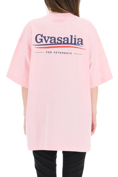 Shop Vetements Gvasalia For  T-shirt In Mixed Colours