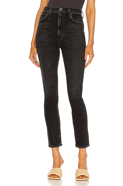 Shop Agolde Pinch Waist Skinny In Hotline