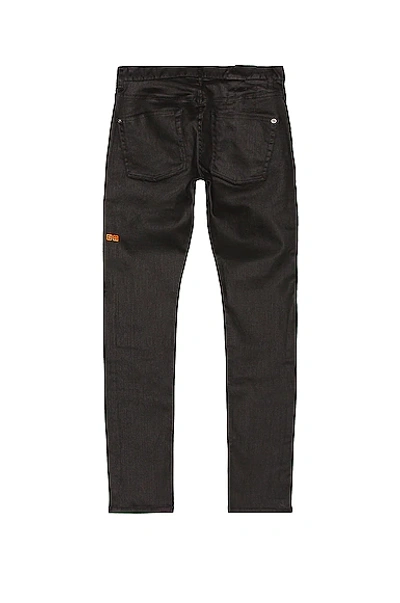 Ksubi Chitch Krysatl Slim Tapered Leg Jeans In Black