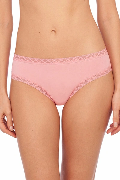 Shop Natori Intimates Bliss Girl Comfortable Brief Panty Underwear In Pink Icing