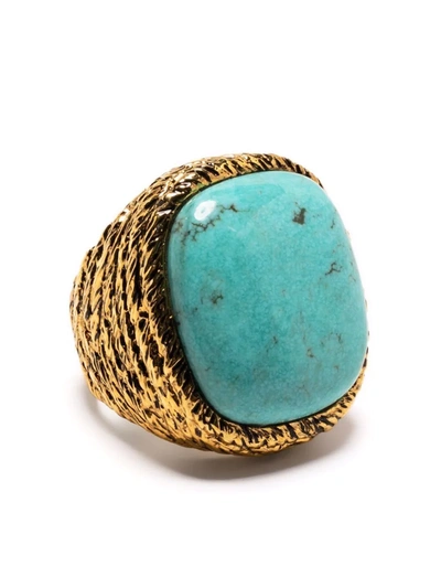 Aurelie Bidermann 18kt Gold Miki Signet Ring In Gold