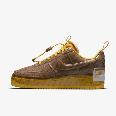Shop Nike Air Force 1 Experimental Men's Shoe In Archaeo Brown,white,cognac,university Gold