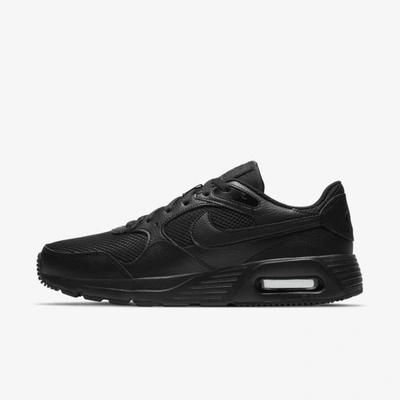 Shop Nike Men's Air Max Sc Shoes In Black