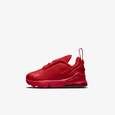 Shop Nike Air Max 270 Baby/toddler Shoes In University Red,university Red,black,university Red