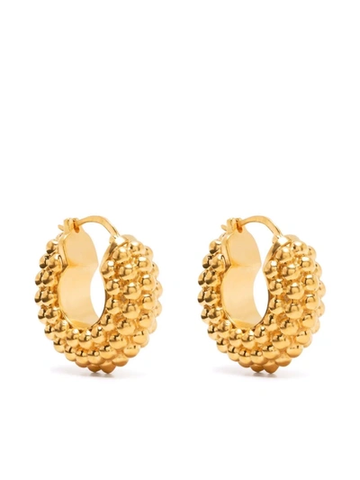 Shop Missoma Baya Hoop Earrings In Gold