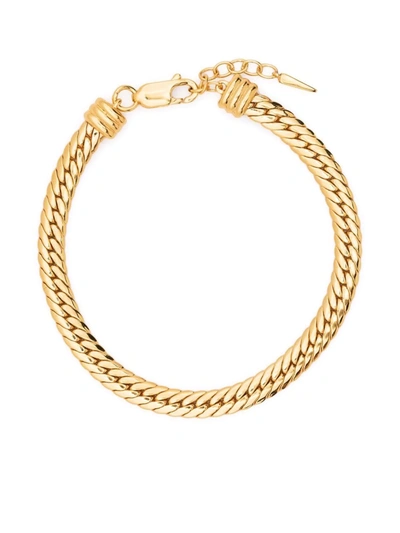 Shop Missoma Camail Snake Chain Bracelet In Gold
