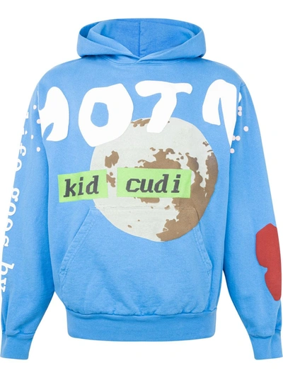 Shop Kid Cudi X Cactus Plant Flea Market For Motm Iii Hoodie In Blau