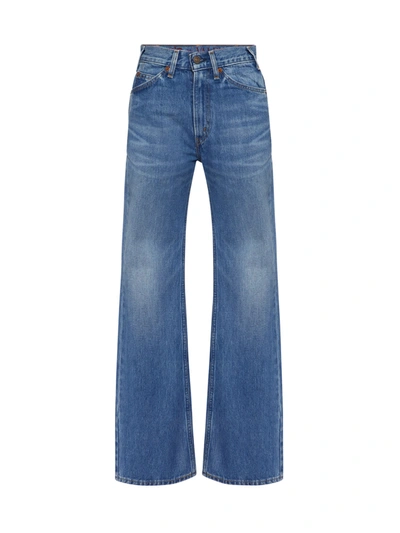Valentino X Levi's 517 Upcycled Bootcut Jeans In Denim | ModeSens