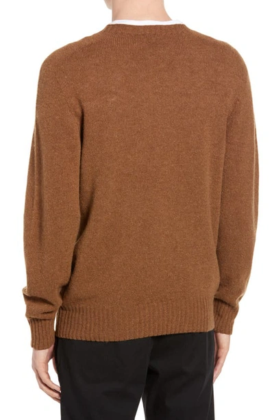 Shop Officine Generale Sweater In Caramel