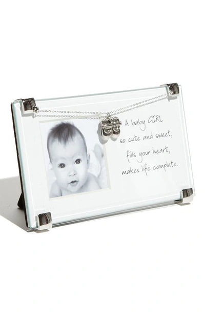 Shop Mud Pie New Baby Girl Picture Frame In Pink