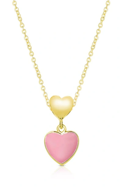 Shop Lily Nily Heart Pendant Necklace In Gold
