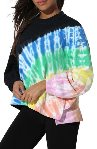 Shop Electric & Rose Neil Tie Dye Sweatshirt In Beamoxmt